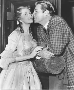 Lex Barker mit Arlene